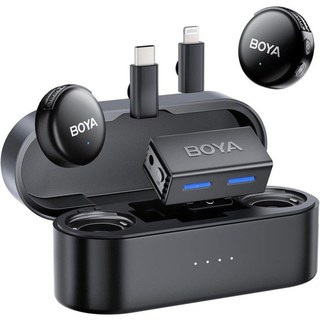 Microphone BOYA BOYALINK 3 USB-C Lightning omnidirectionnel AI réduction de bruit