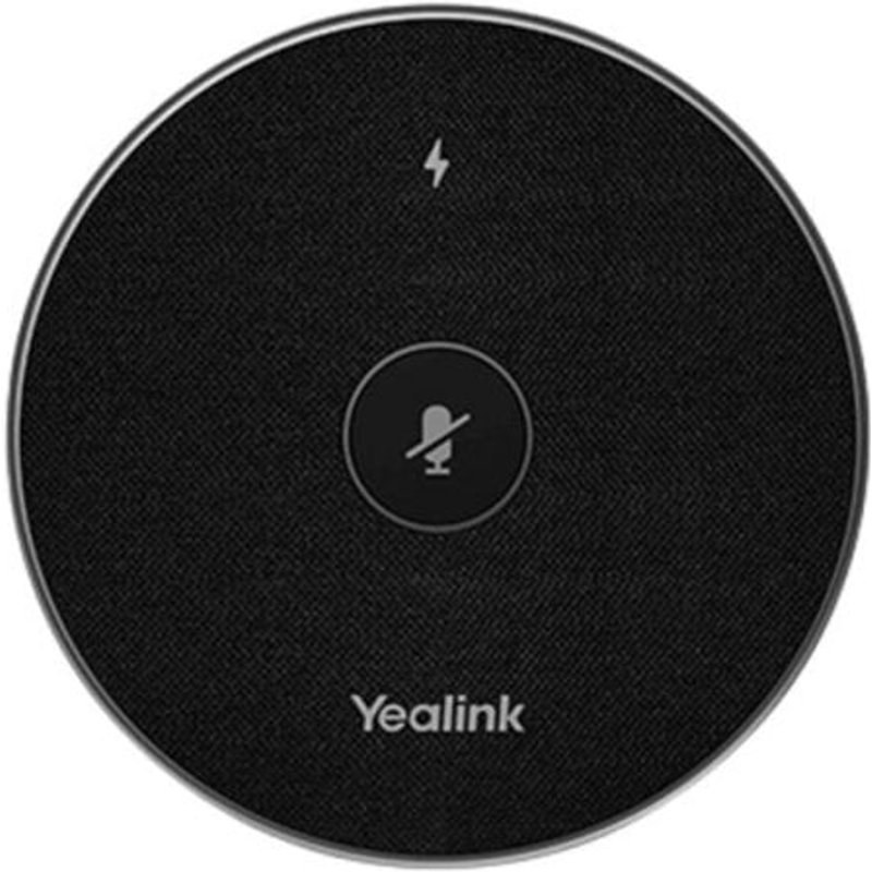 Micrófono Yealink VCM36-W Sans Fil USB-C omnidirectionnel pour conférence