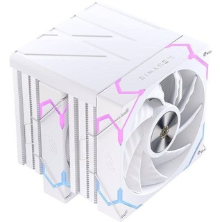 Refroidissement Air Einarex Socket universel 2X120MM Ventus V300 RGB Blanc