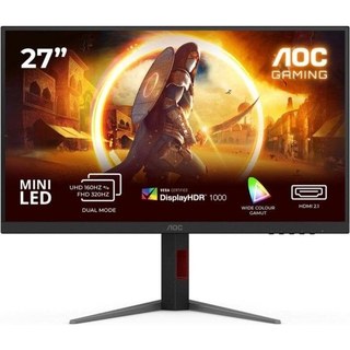 Écran PC AOC U27G4XM 27" Ultra HD 4K 160 Hz Fast IPS MiniLED HDR1000 1MS