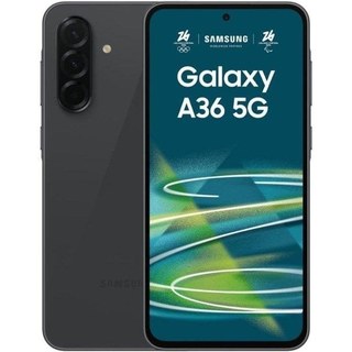 Samsung Galaxy A36 5G 8 Go Noir 256 Go 6,7" Étanche
