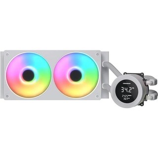 Refrigeración Líquida Cougar CGR-PSDVARGB-W-240 240 mm 2 Ventiladores ARGB Blanc