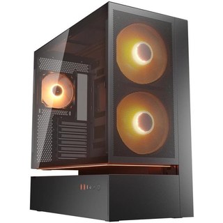 Boîtier Cougar CGR-2DA4B-M Midi Tower ATX Vitre RGB Gaming Noir