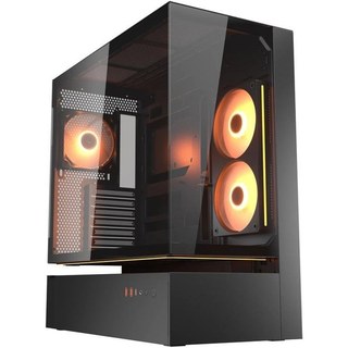 Boîtier Cougar CGR-2DA4B Midi Tower ATX Verre Acier RGB Gaming