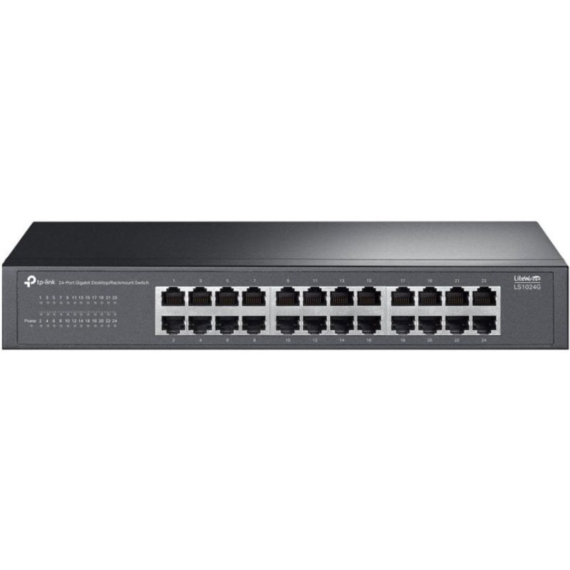 Switch TP-Link LS1024G 24 ports Gigabit Ethernet sans gestion ventilateur