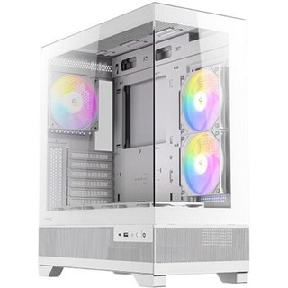 Boîtier Antec CX700 ARGB Blanc Midi Tower Verre Acier ATX USB-C