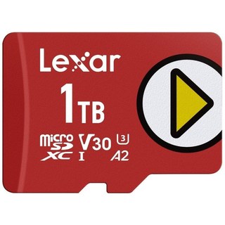 Carte mémoire Lexar LMSPLAY001T-BNSNG 1 To MicroSDXC UHS-I V30 A2 205MB/s