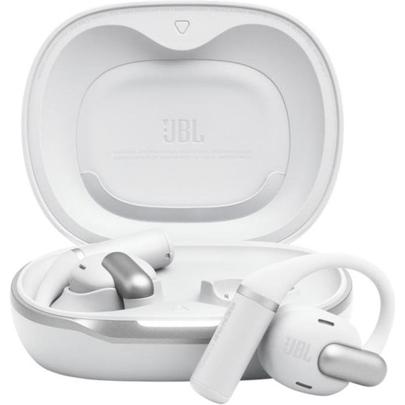 Ecouteurs JBL Sense Pro sans fil Bluetooth TWS IP54 réduction du bruit, blancs
