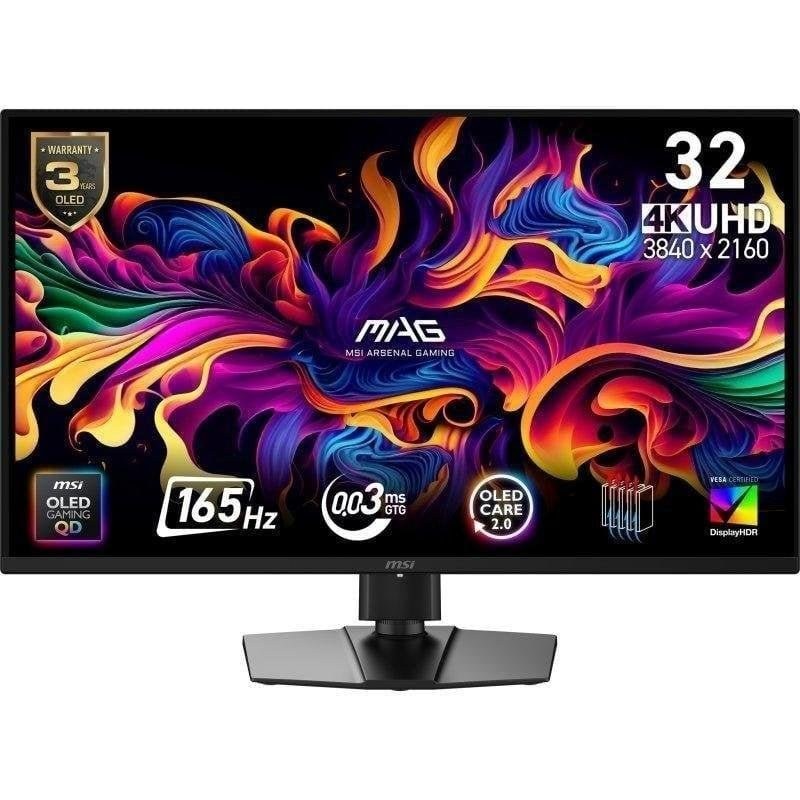 Écran PC MSI MAG 322UP QD-OLED E16 32" Ultra HD 4K 165 Hz QD-OLED 0,03MS HDR400