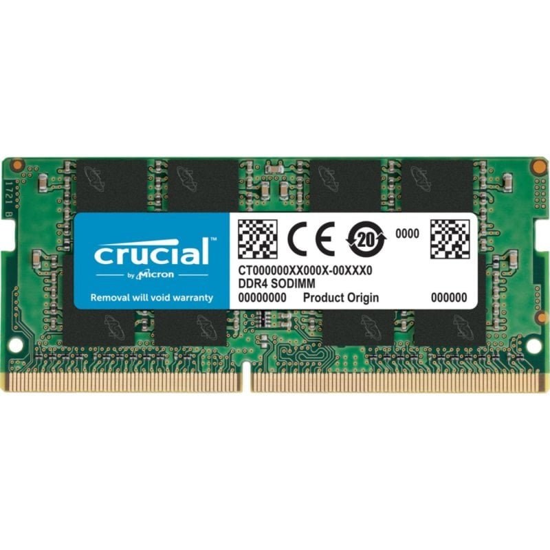 Mémoire RAM Crucial CT16G4SFS832A 16 Go 1X16GB DDR4 3200 MHz CL22 SO-DIMM