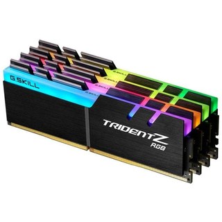 Mémoire RAM G.SKILL Trident Z RGB F4-3600C16Q-32GTZRC 32 Go 4X8GB DDR4 3600 MHz CL16 RGB XMP