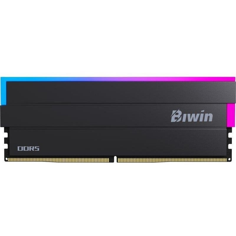 Mémoire RAM Biwin Black Opal DW100 48 Go 2X24GB DDR5 6000 MHz CL28 RGB Noir Dual Kit