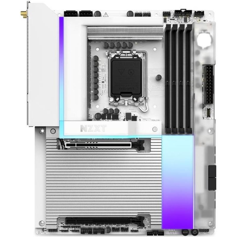 Carte mère NZXT N9 Z890 Intel Z890 LGA1851 DDR5 ATX Wi-Fi 7 5GBE RGB