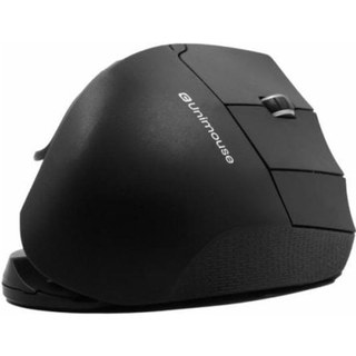 Souris Contour Design Unimouse Sans Fil USB Type-A 4000 DPI Noire Ergonomique