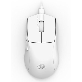 Souris Redragon M724W-1K K1NG Filaire 12400DPI Blanc Ultra-légère 6 Boutons RGB