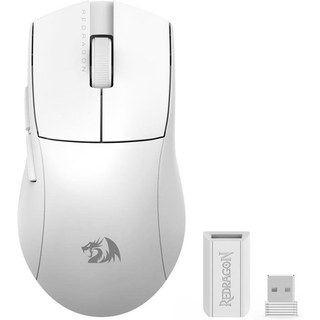 Souris Redragon M916W-LIT-1K Sans Fil USB 4000 DPI Blanche Ultra Légère 5 Boutons