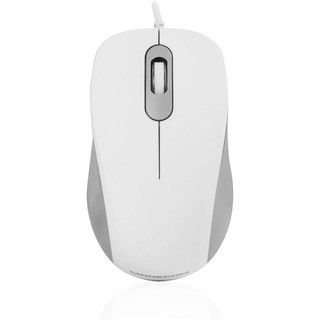 Souris Modecom MC-M10S USB 1000 DPI Blanc Ambidextre