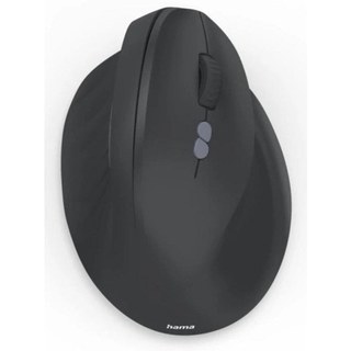 Souris Hama EWM-500R Sans Fil 1800 DPI Noire Ergonomique Verticale