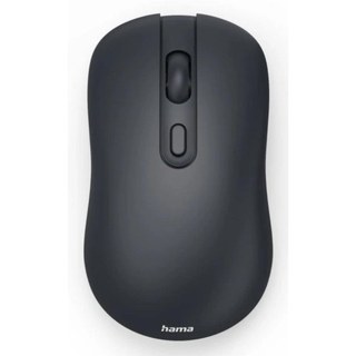 Souris Hama WM-200 sans fil RF 1600 DPI noire ambidextre USB-C silencieuse