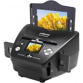 Scanner Reflecta 64220 2300X2300 DPI 36BIT LCD 2,4" Noir