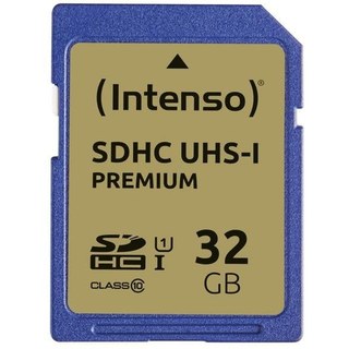 Carte mémoire Intenso 32 Go SDHC UHS-I Classe 10 90 MB/s