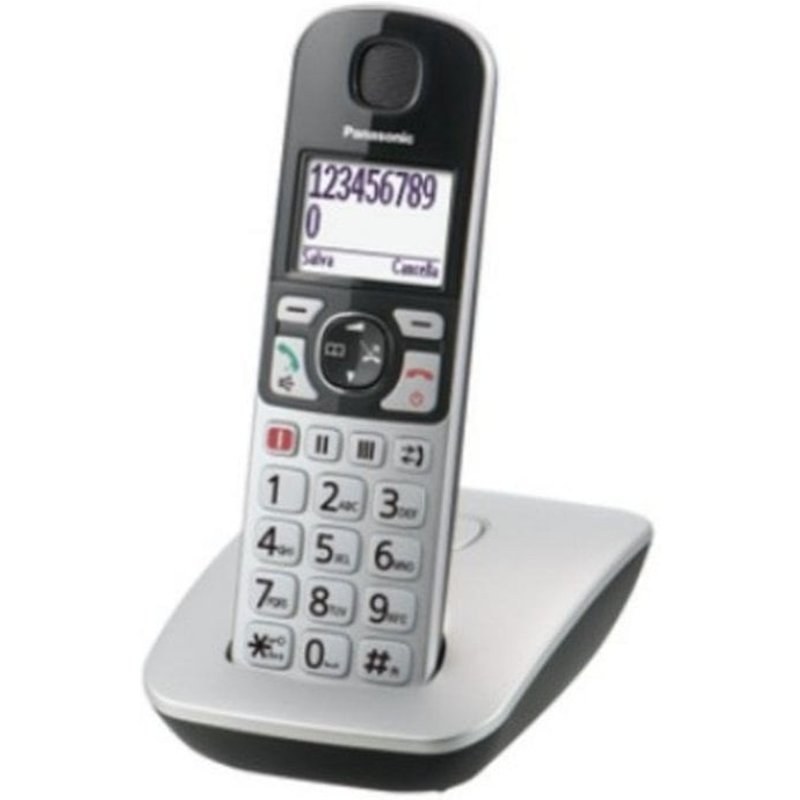 Téléphone Panasonic KX-TGE510GS sans fil DECT, écran 1,8", mains libres, 150 contacts