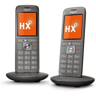 Téléphone Gigaset CL660HX Sans Fil DECT Antracite Noir Écran 2.4