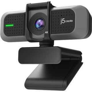 Webcam J5CREATE JVU430-N 8MP 4K Ultra HD USB-C/USB-A Microphones Privacy Cover