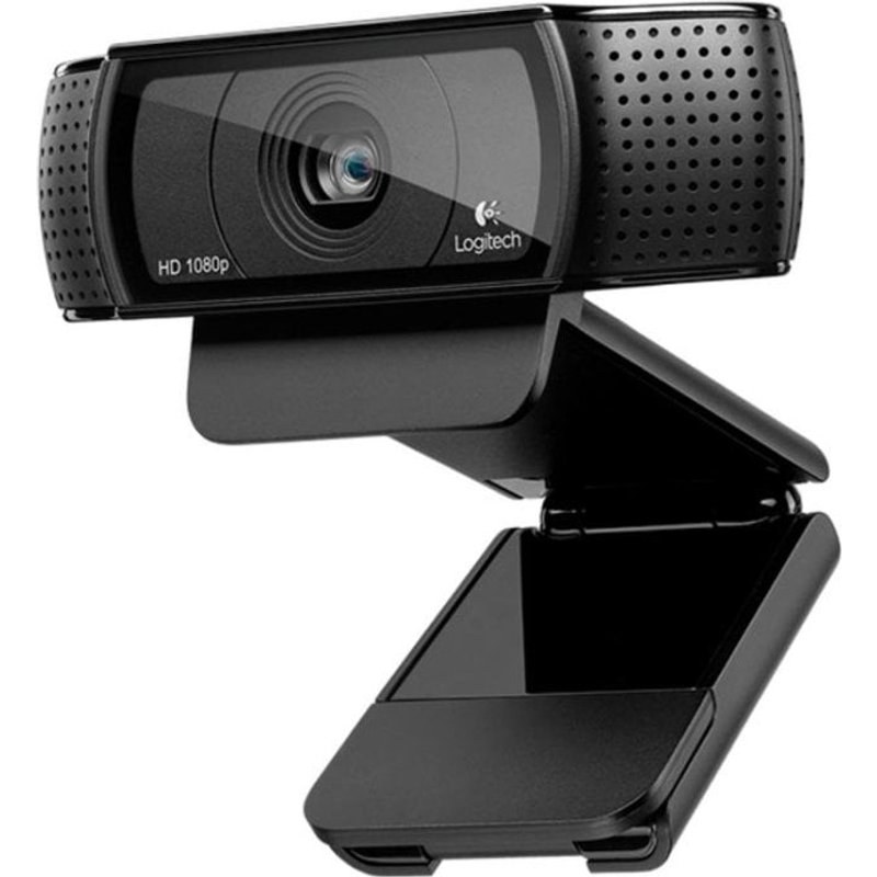 Webcam Logitech HD Pro C920 Full HD 1080P USB 2.0 Micro intégré