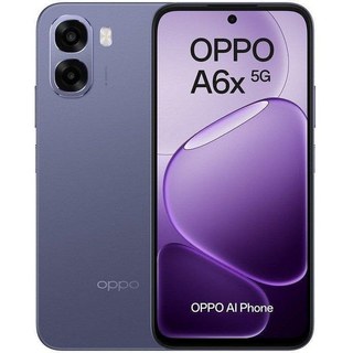 OPPO A6X 5G 6 Go 256 Go 6.75" Black Purple