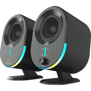 Haut-parleurs Forgeon 2.0 Gaming Bluetooth 30W RGB compacts