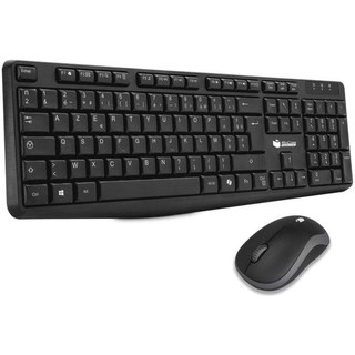 pccom-essential Clavier PcCom Essential MK20 Wireless AZERTY avec touche Copilot noir