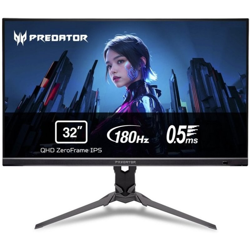 Écran PC Acer Predator XB323QUPBMIIPRX 31,5" QHD 180 Hz IPS FreeSync 0,5MS