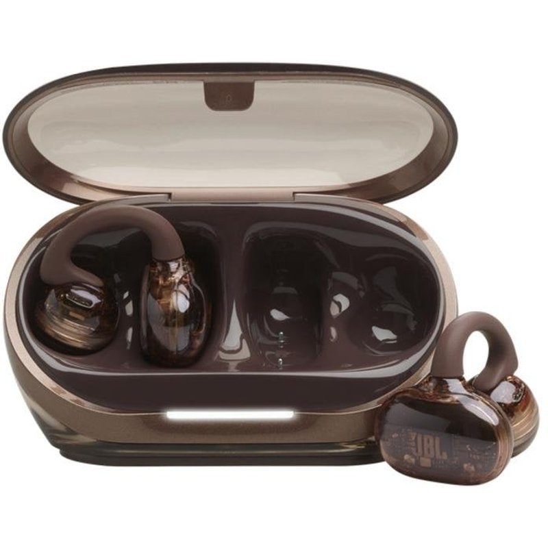 Casque JBL Soundgear Clips sans fil Bluetooth avec réduction de bruit, micro et IP54, cuivre