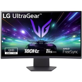 Écran PC LG 27GS60QN-B 27" Quad HD 180 Hz VA Courbé FreeSync HDR10 1 ms