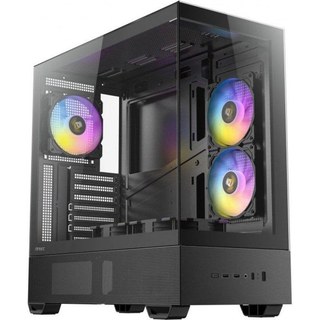 Boîtier ATX Antec CX705 aRGB vue panoramique 270° 5 ventilateurs PWM