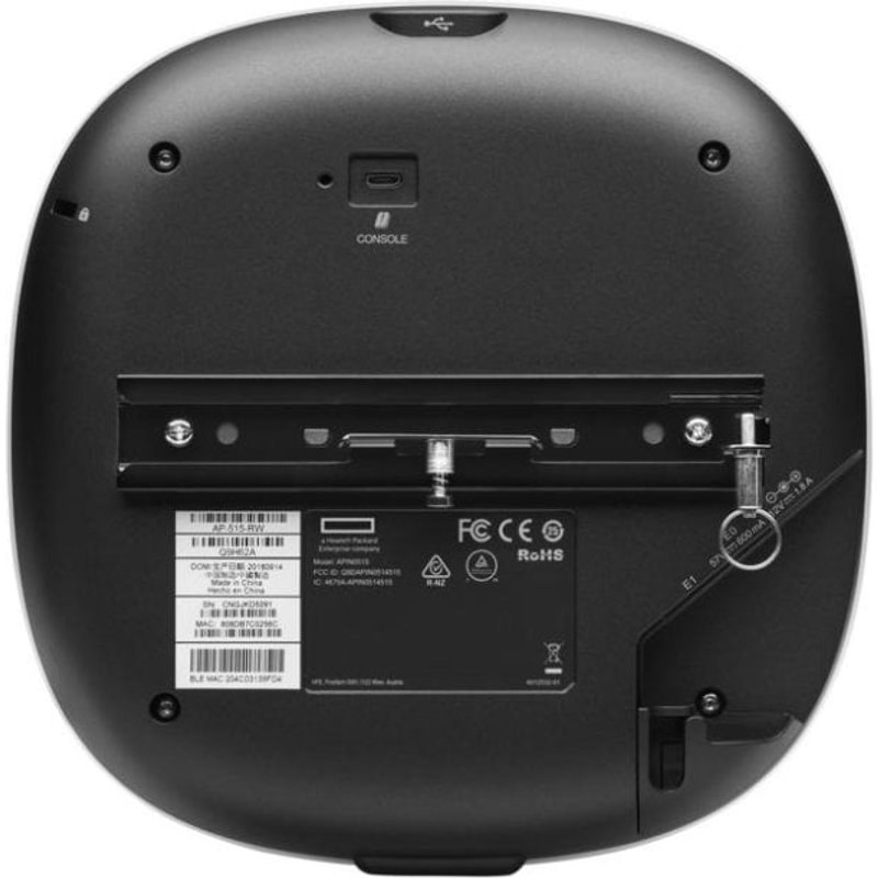 Point d'accès HPE Aruba AP-515 Dual Radio Wi-Fi 6 4X4/2X2 MIMO Ethernet Multigigabit