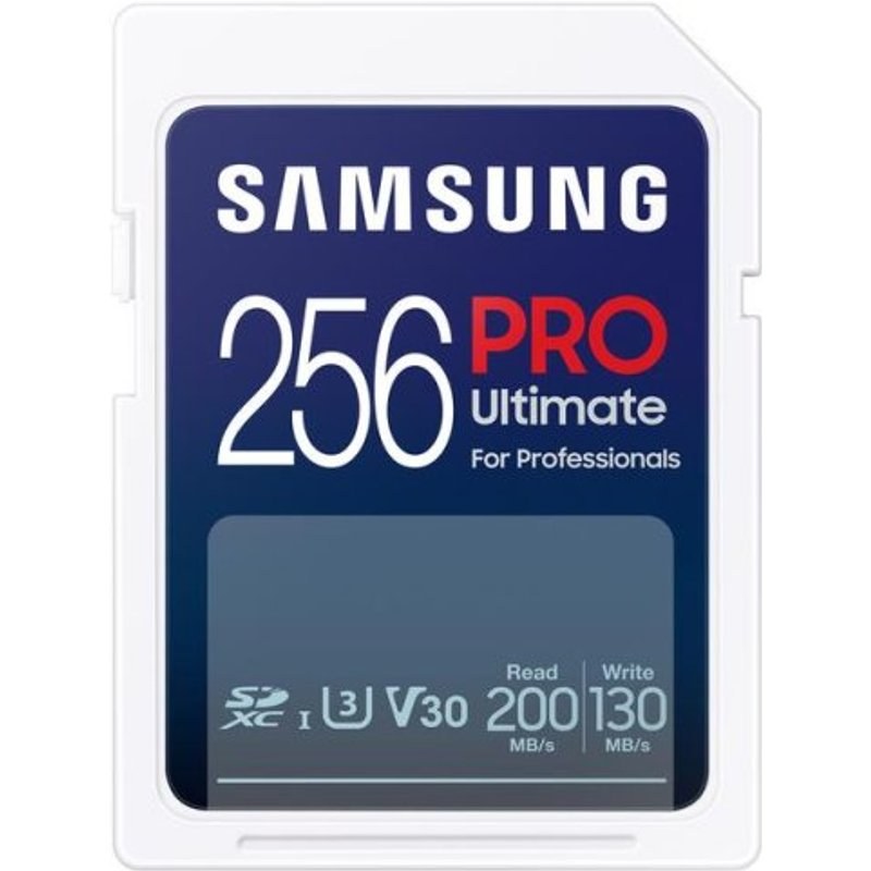 Carte mémoire Samsung MB-SY256S SDXC 256 Go UHS-I 200MB/s V30 U3 résistante
