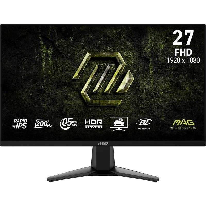 Écran PC MSI MAG 275F E20 27" Full HD 200 Hz Rapid IPS 0,5MS HDR10 VESA