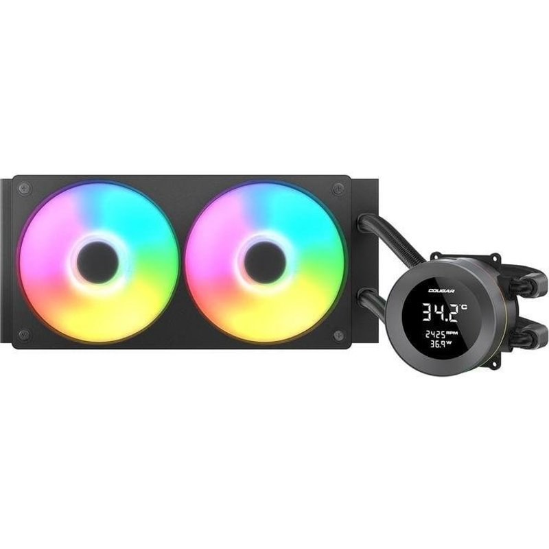 Refrigeración Líquida Cougar CGR-PSDVARGB-B-240 240 mm 2 Ventiladores RGB