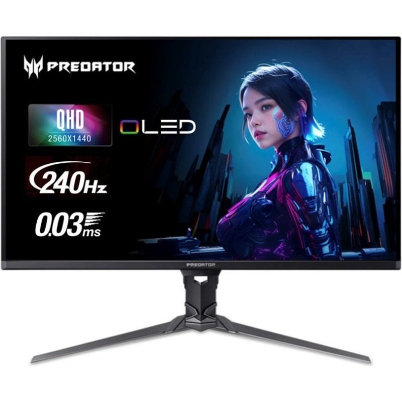 Écran PC Acer Predator X27UW3BMIIPRX 27" QHD 240 Hz QD-OLED 0,03MS FreeSync HDR400