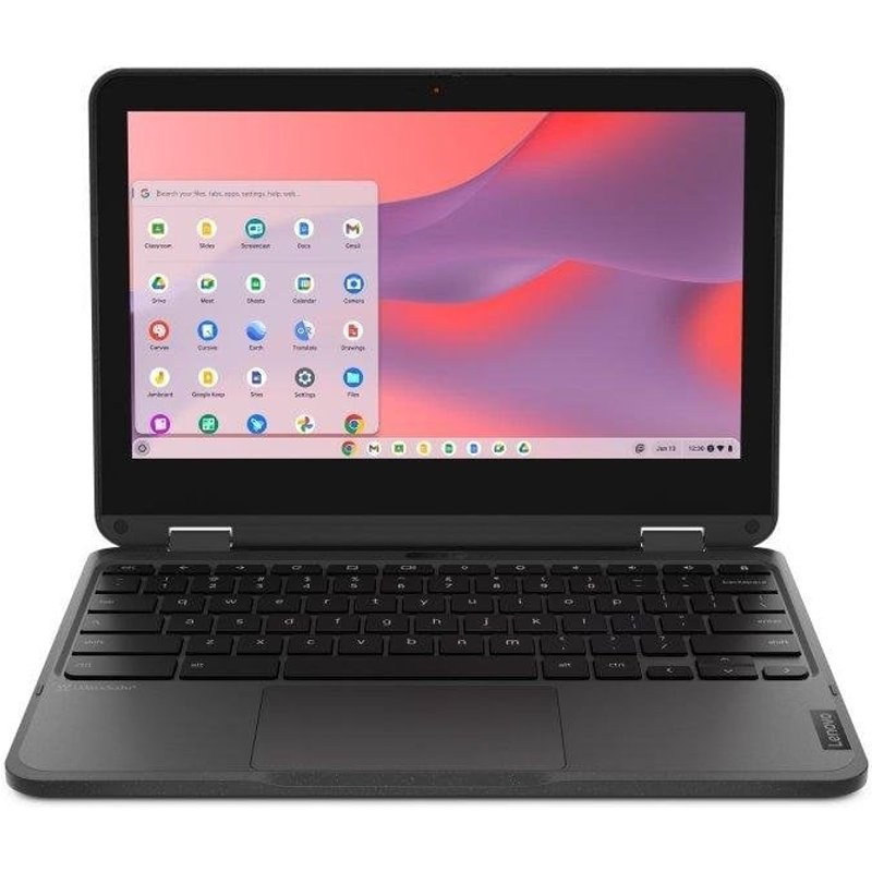 Ordinateur portable Lenovo 500E Yoga Chromebook Gen 4 11.6" Intel N100 8 Go 64 Go eMMC UHD