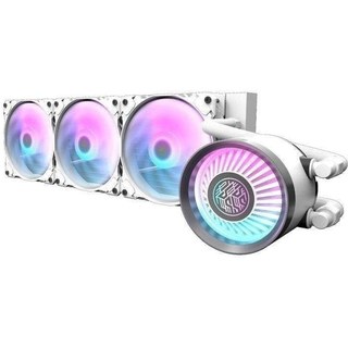 Refrigeración Líquida darkFlash DN360 White 360 mm 3 Ventiladores ARGB Bomba Ajustable