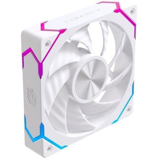 Ventilateur supplémentaire Einarex EX12C 120 mm 1600RPM ARGB PWM blanc