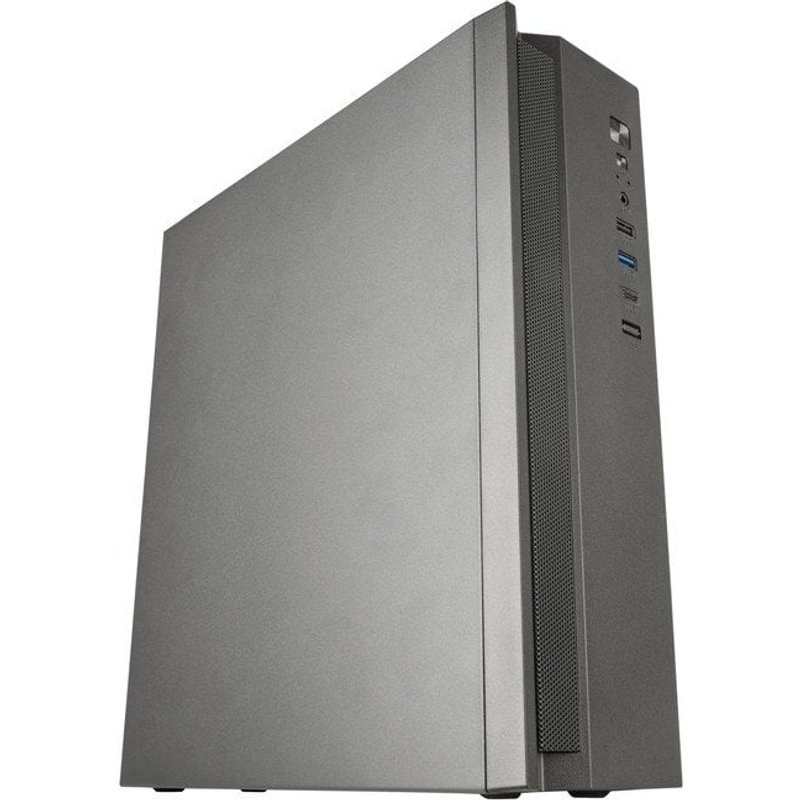 Boîtier PC Tacens Anima ACSLIM500 MicroATX Slim Dual avec alimentation USB-C TFX 500 W, noir