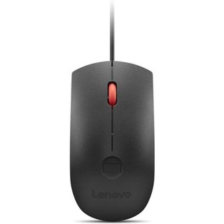 Souris Lenovo 4Y51S24029 USB filaire 2000 DPI noire lecteur d'empreintes