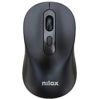 Souris Nilox Bluetooth Sans Fil 1600 DPI Noir Compacte 4 Boutons