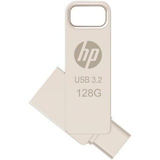 Clé USB PNY HP X206C 128 Go USB-A USB-C 120 Mo/s Métallique