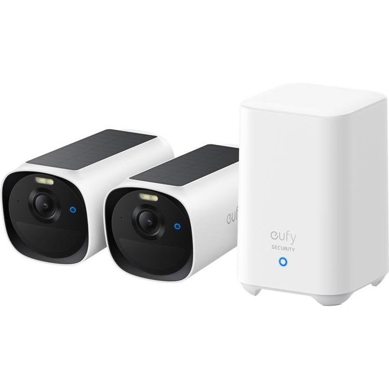 Caméra de surveillance Eufy eufyCam E40 2K Vision Nocturne Extérieure IA Audio Bidirectionnel