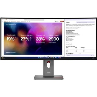 Écran PC Lenovo ThinkVision P40WD-40 39,7" Ultra HD 5K 120 Hz IPS Courbe HDR10 Haut-parleurs